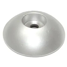 00105UK: 140mm Disc Rudder Anode with insert