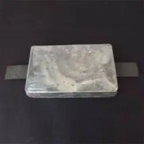 AL6wuk 2.5kg Aluminium Weld On Hull Anode
