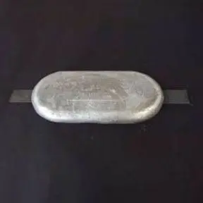 AL73wuk 5.0kg Aluminium Weld On Hull Anode