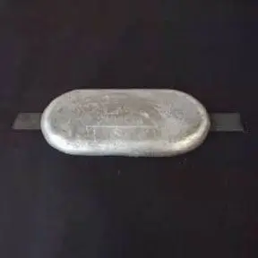AL80wuk 3.2kg Aluminium Weld On Hull Anode