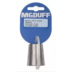 CMAN225 Zinc Beneteau Type 22/25mm Replacement Propeller Nut Anode