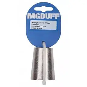CMAN230 Zinc Beneteau Type 30mm Replacement Propeller Nut Anode