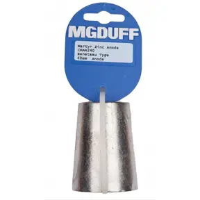 CMAN240 Zinc Beneteau Type 40mm Replacement Propeller Nut Anode