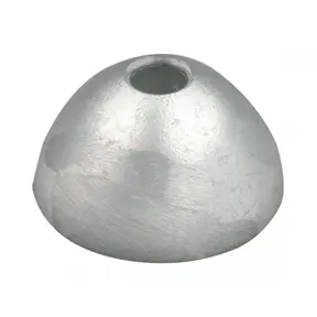 FLX-01 Zinc Flex-O-Fold pattern Propeller Nut Anode for 3 blade folding prop