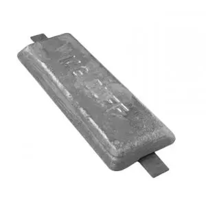 ZD60 5.7kg Zinc Weld On Hull Anode