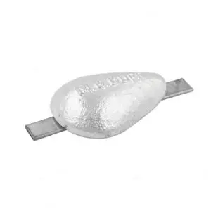 ZD76 0.9kg Zinc Weld On Hull Anode