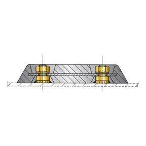 ​ZKITS Vetus Anode Connection Kit For Steel Hulls