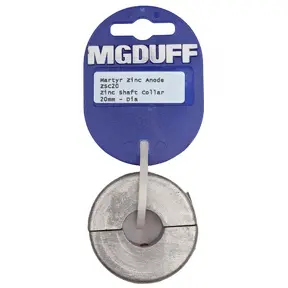 ZSC20 To Suit Shaft Diameter 20mm Zinc Shaft Collar Anode