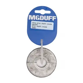 ZSC20T To Suit Shaft Diameter 20mm x 15mm Thick Zinc Shaft Collar Anode