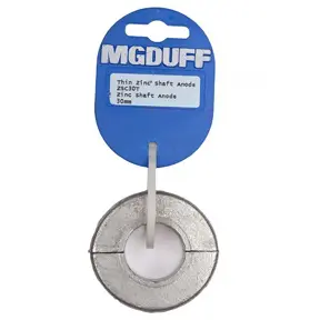 ZSC30T To Suit Shaft Diameter 30mm X 15mm Thick Zinc Shaft Collar Anode