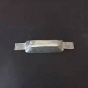 Zn75wuk/AL75wuk Weld On Hull Aluminium, Zinc Anode