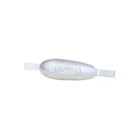 MME04AA 0.45kg Weld On Aluminium Hull Anode (with aluminium inserts)