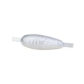 MME08AA 0.85kg Weld On Aluminium Hull Anode (with aluminium inserts)