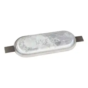 MME11Z/MME20Z/MME35Z Weld On Zinc Hull Anode