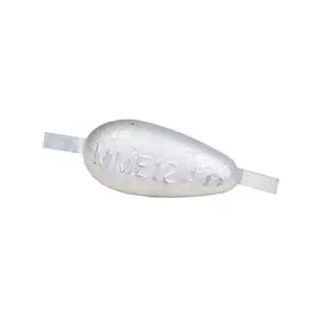 MME12AA 1.3kg Weld On Aluminium Hull Anode (with aluminium inserts)