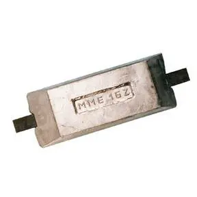 MME16Z 16.9kg Weld On Zinc Hull Anode