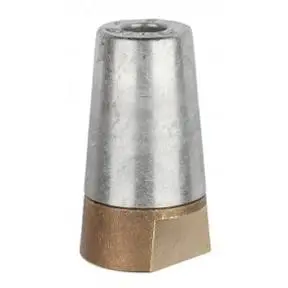 Zinc Radice Hexagon Pattern Propeller Nut Anode Set