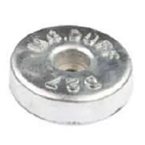 ZD27 2.70kg 125mm Diameter Zinc Bolt On Hull Anode