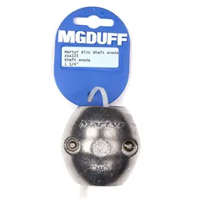 ZSA125 To Suit Diameter 1 1/4″ Zinc Shaft Anode