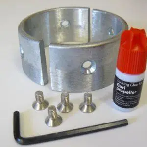 1567000000 Gori Propeller 2 Blade Sail Drive Hub Anode Set