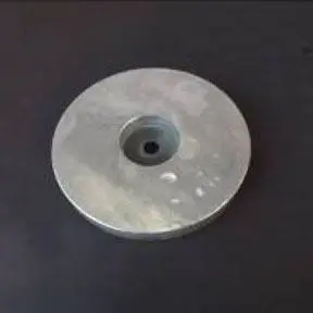 Zn55uk 7.2kg Zinc Bolt On Hull Anode 225mm Diameter