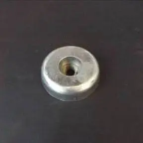 Zn59uk 2.2kg Zinc Bolt On Hull Anode 120mm Diameter