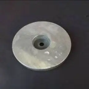 Zn61uk 3.0kg Zinc Bolt On Hull Anode 165mm Diameter