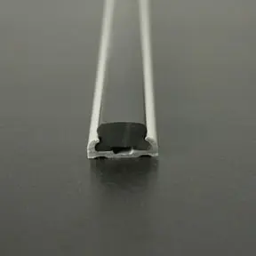 ALI 5222 Boat Rub Rail Shown with PVC 737 Insert photo front