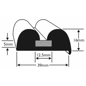 PVC 624 Dimensions