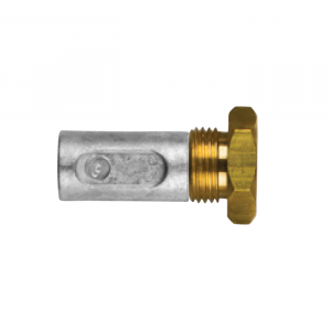 02010t AIFO-FTP Complete Zinc Pencil Anode with Brass Plug