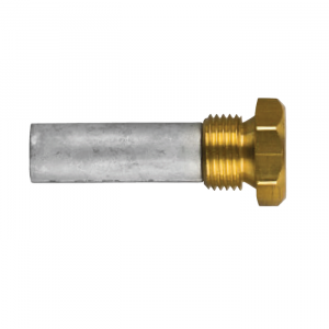 02017t AIFO-FTP Complete Zinc Pencil Anode with Brass Plug