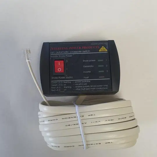 32A AC Automatic Crossover Switch Remote Control and Wire