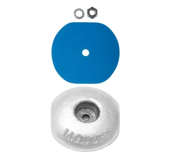 AD58KIT Aluminium Disc Anode 0.8kg 150mm x 125mm