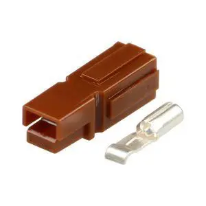 Single Connectors Brown