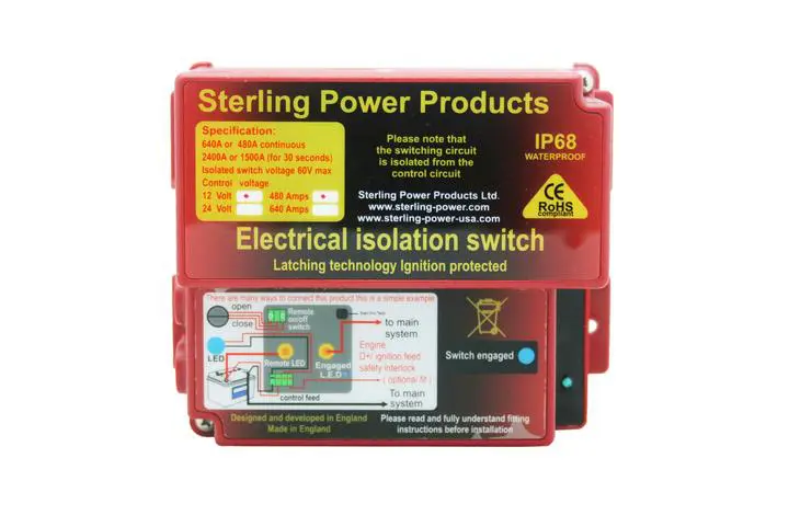 Latching Battery Isolator