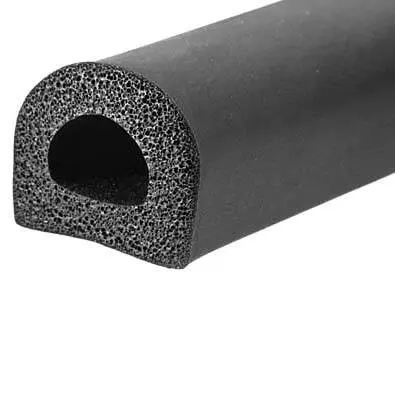 SRS1886 Sponge Rubber Hollow D Section