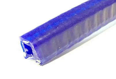 ET3731 Blue Silicone Clip On Edge Trim