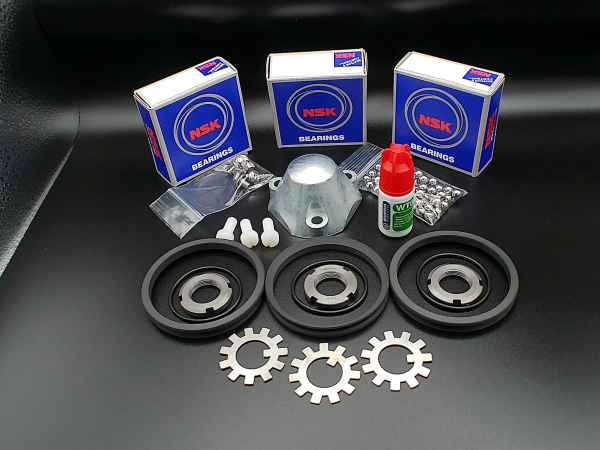 H5 Roller Bearing Tabwasher Kit (anode front)