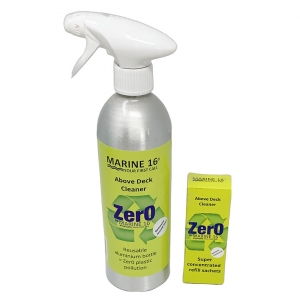 Zer0 Above Deck Cleaner Aluminium Bottle and Box Pack