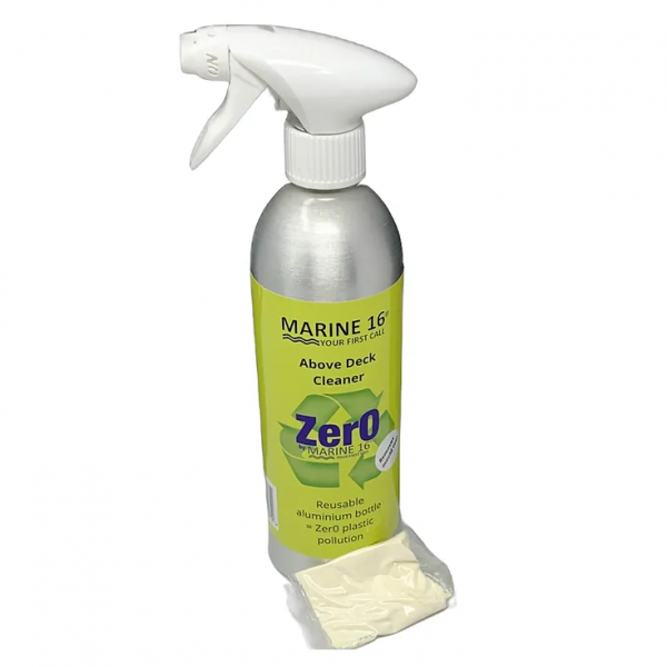 Zer0 Above Deck Cleaner Aluminium Bottle and Sachet