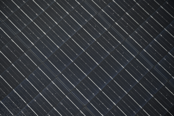 Collapsible Solar Panels close up