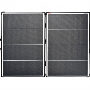 Collapsible Solar Panels front open