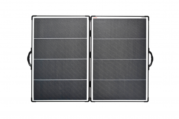 Collapsible Solar Panels front open