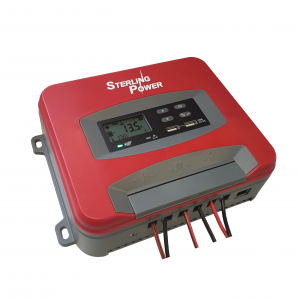 Solar Charge Controllers - Regulators with cable