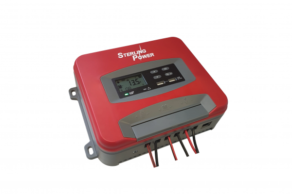 Solar Charge Controllers - Regulators with cable